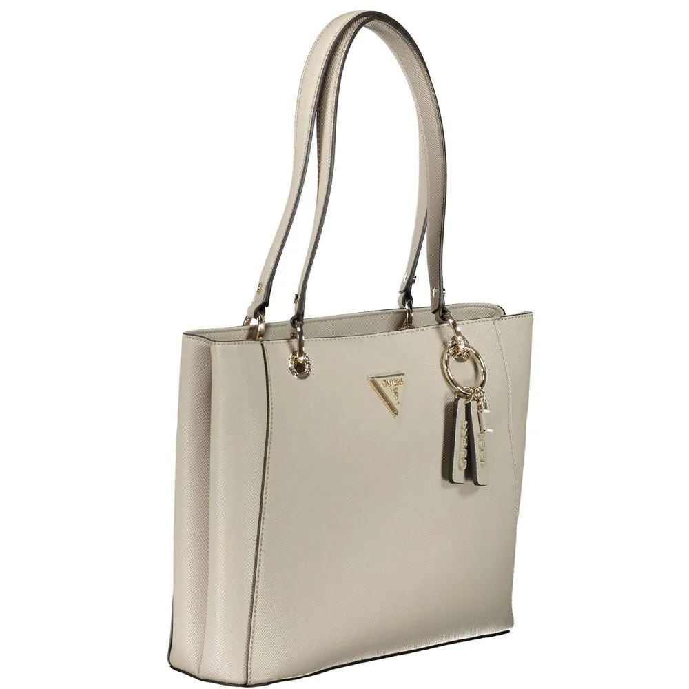 Beige Polyethylene Handbag sold by Louxly product image thumbnail 3
