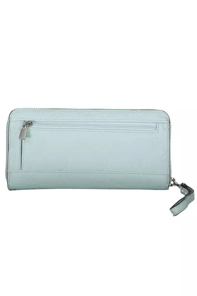 Light Blue Polyethylene Women Wallet sold by Louxly product image thumbnail 2