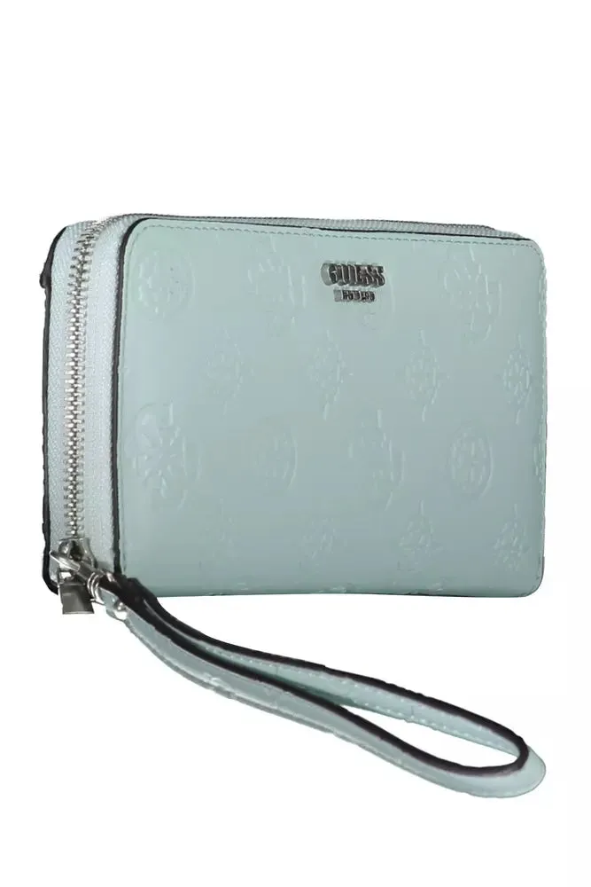 Light Blue Polyethylene Women Wallet sold by Louxly product image thumbnail 3