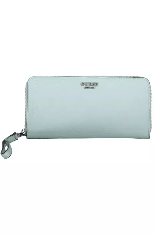 Light Blue Polyethylene Women Wallet sold by Louxly