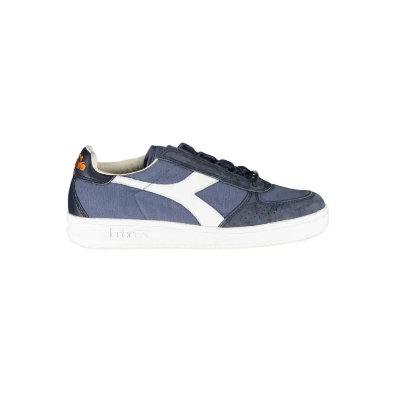 Chic Blue Contrast Lace-Up Sneakers sold by Louxly