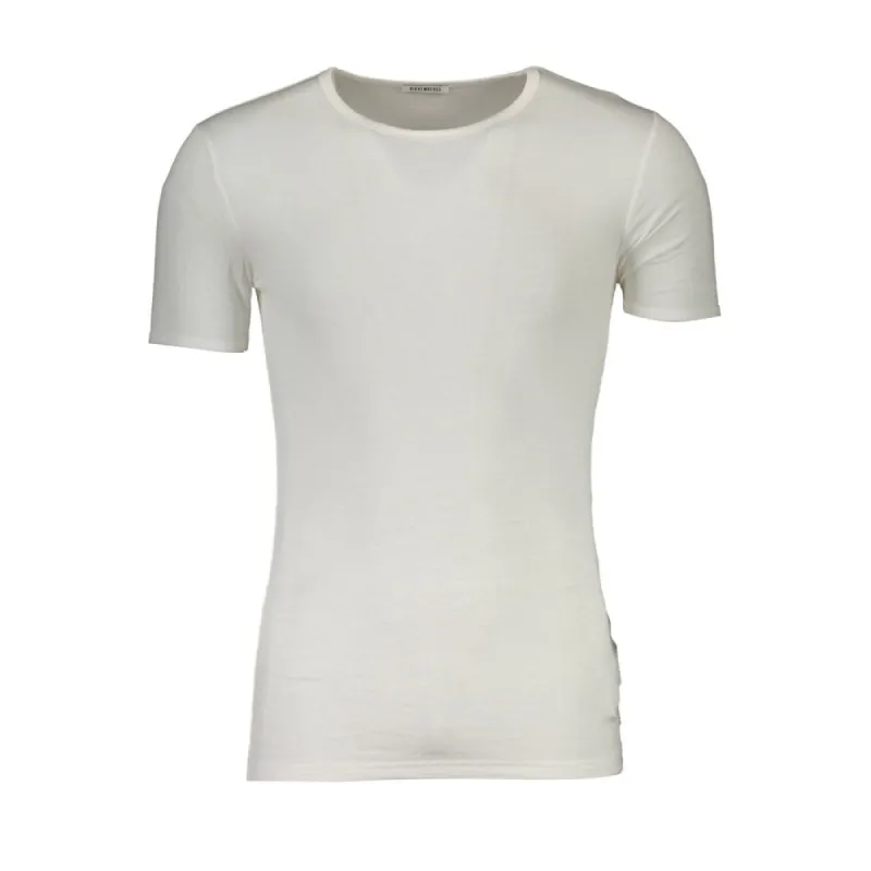 White Elastane T-Shirt sold by Louxly