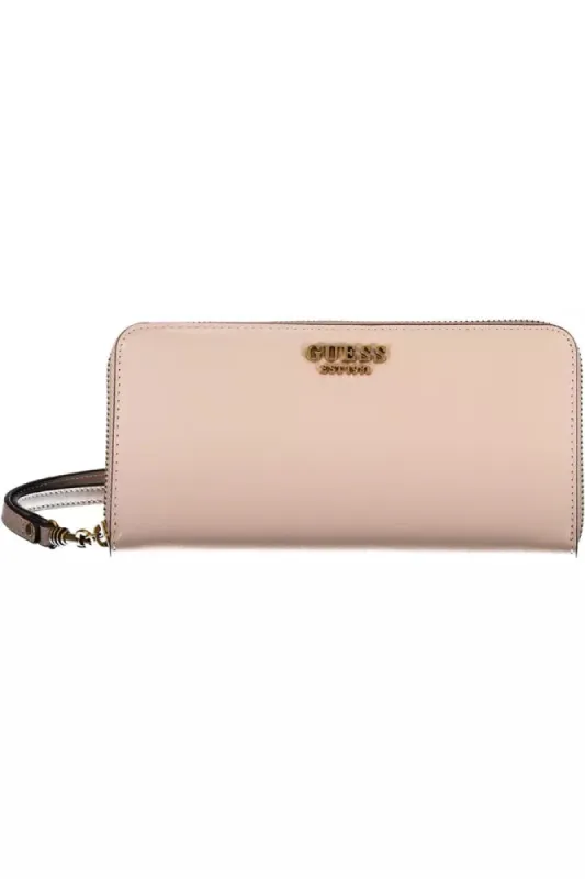 Pink Polyethylene Women Wallet sold by Louxly