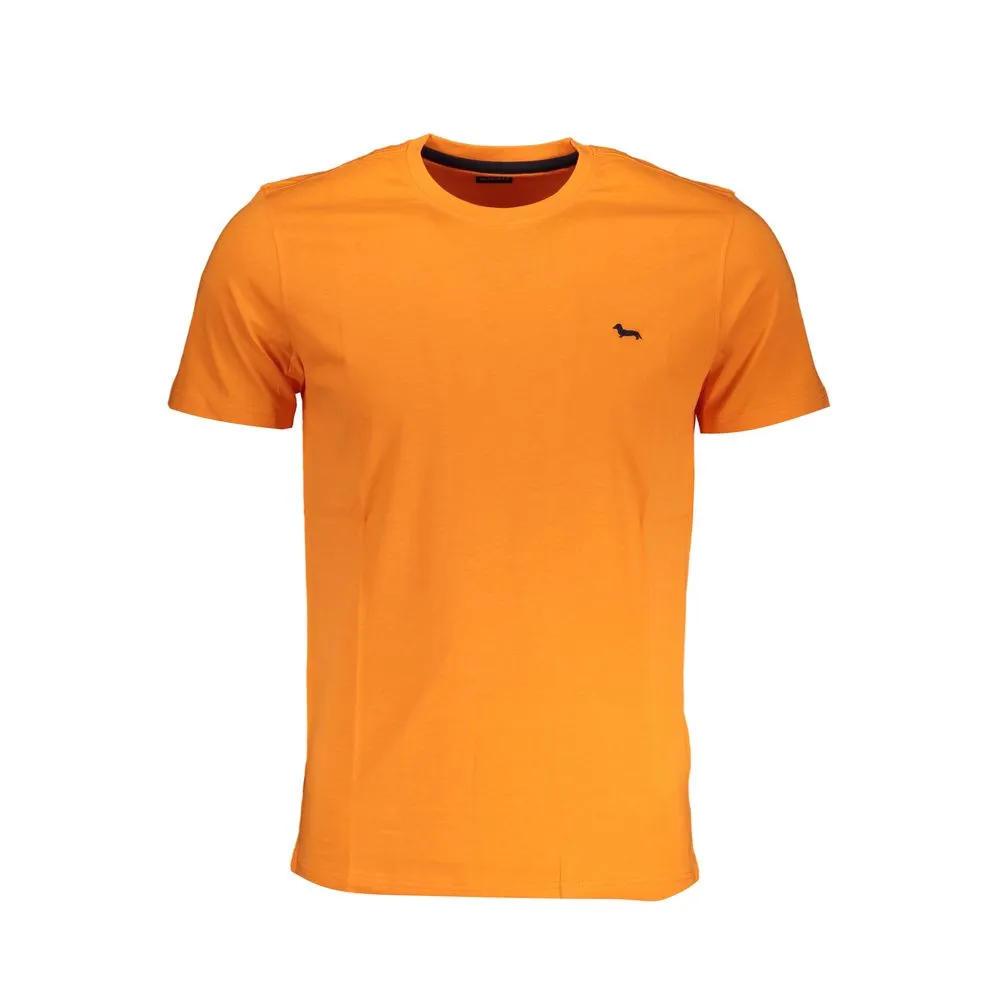 Orange Cotton T-Shirt sold by Louxly