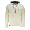 Elegant Hooded Sweatshirt with Embroidery Details sold by Louxly