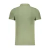 Green Cotton Polo Shirt sold by Louxly