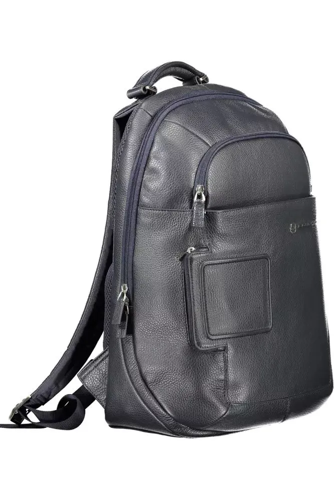 Blue Leather Men Backpack sold by Louxly product image thumbnail 3