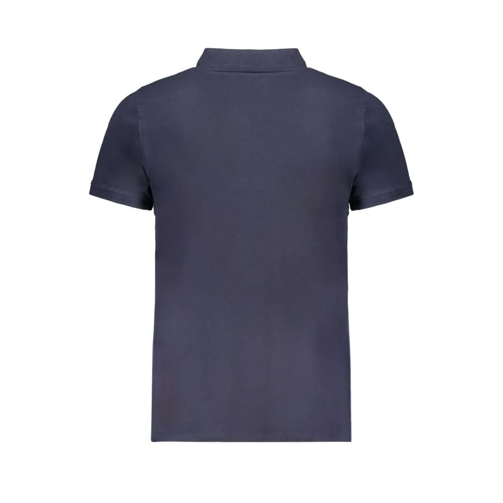 Blue Cotton Polo Shirt sold by Louxly product image thumbnail 2