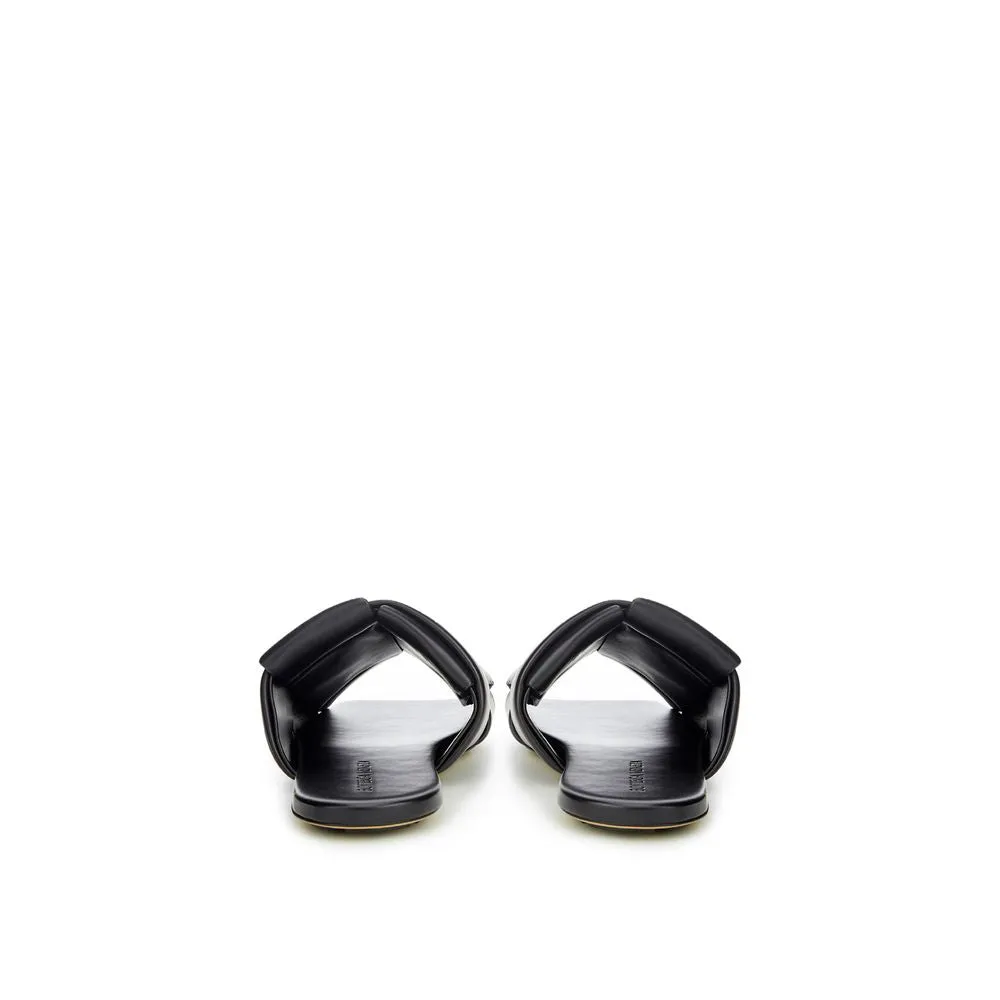 Black Leather Sandal sold by Louxly product image thumbnail 4