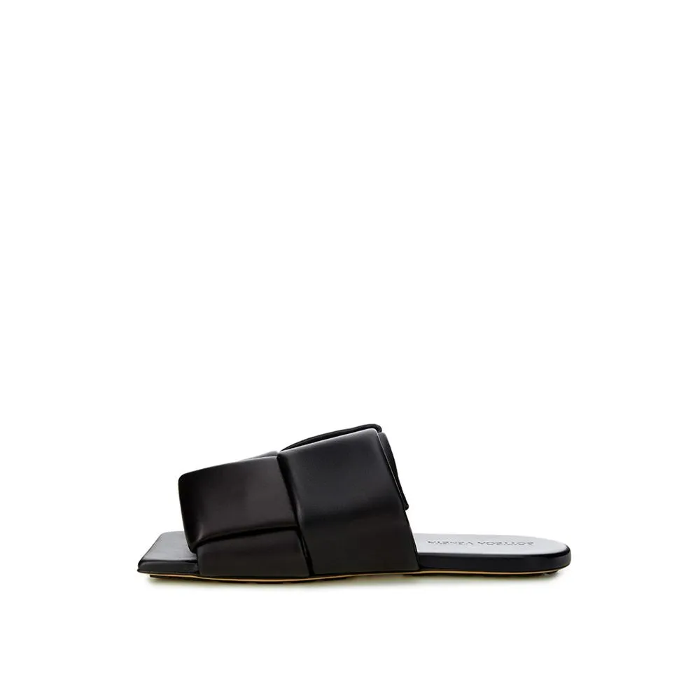 Black Leather Sandal sold by Louxly product image thumbnail 2