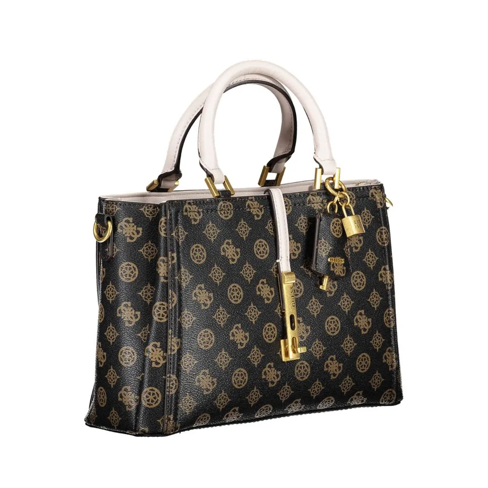 Brown Polyethylene Handbag sold by Louxly product image thumbnail 3