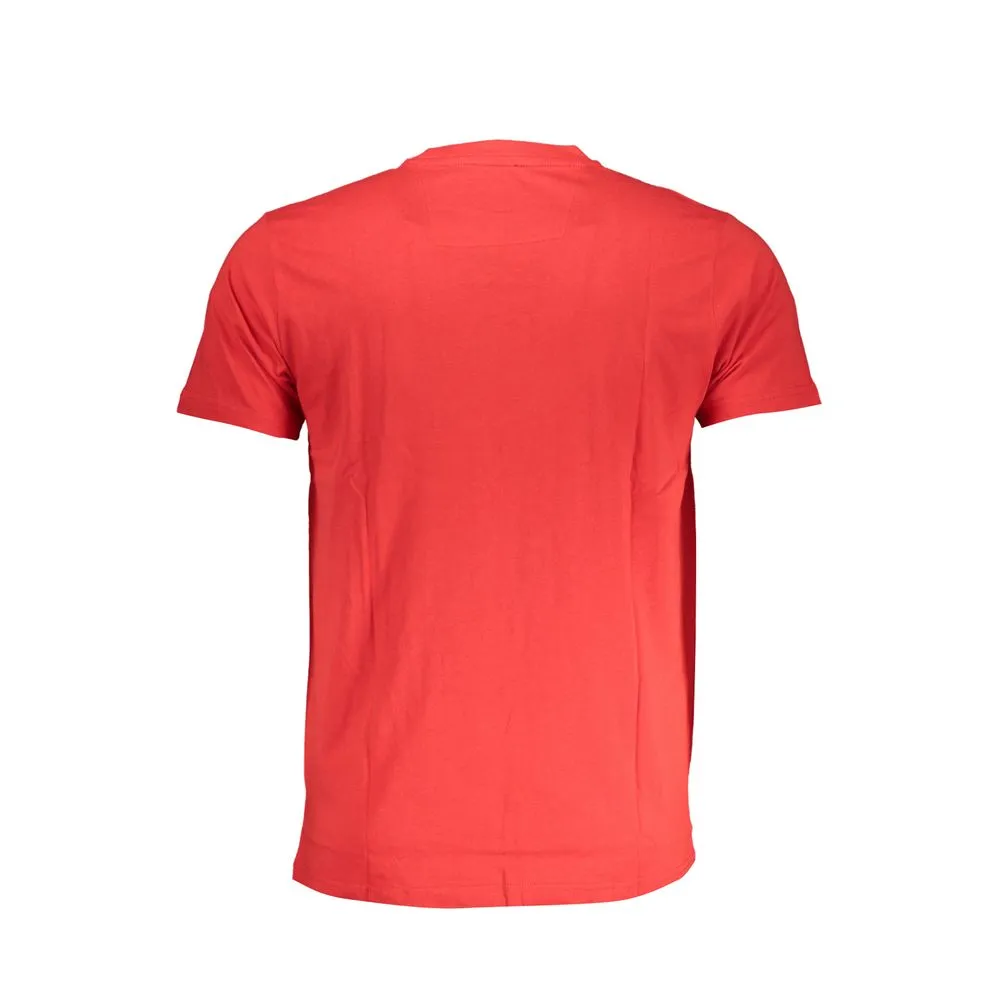 Red Cotton T-Shirt sold by Louxly product image thumbnail 2