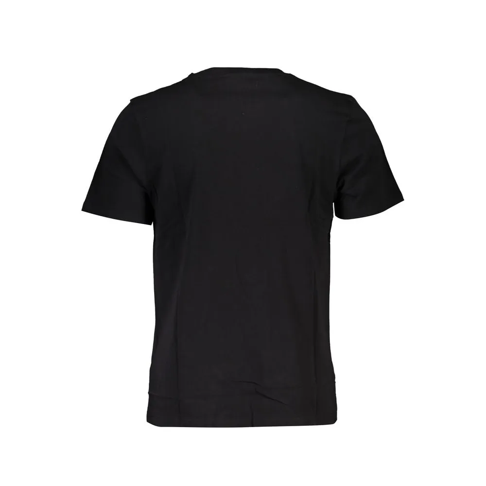 Black Cotton T-Shirt sold by Louxly product image thumbnail 2