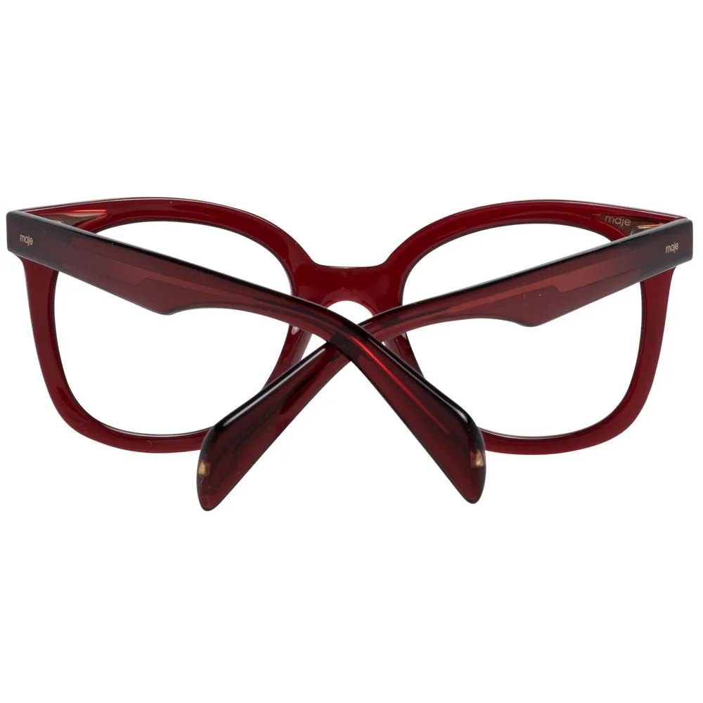 Burgundy Women Optical Frames sold by Louxly product image thumbnail 3