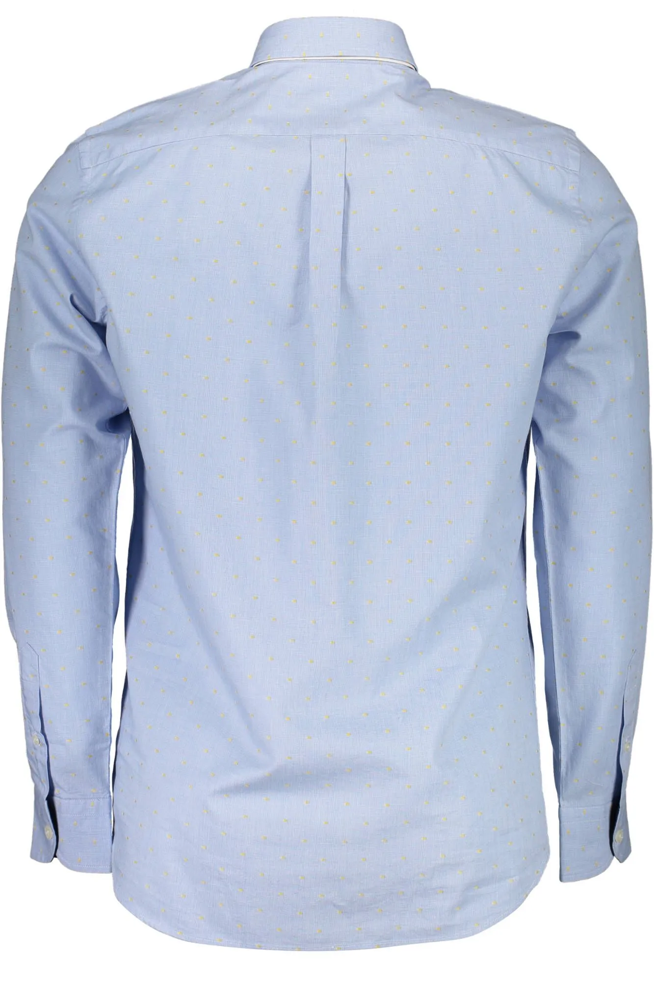 Elegant Light Blue Long Sleeve Button-Down Shirt sold by Louxly product image thumbnail 2