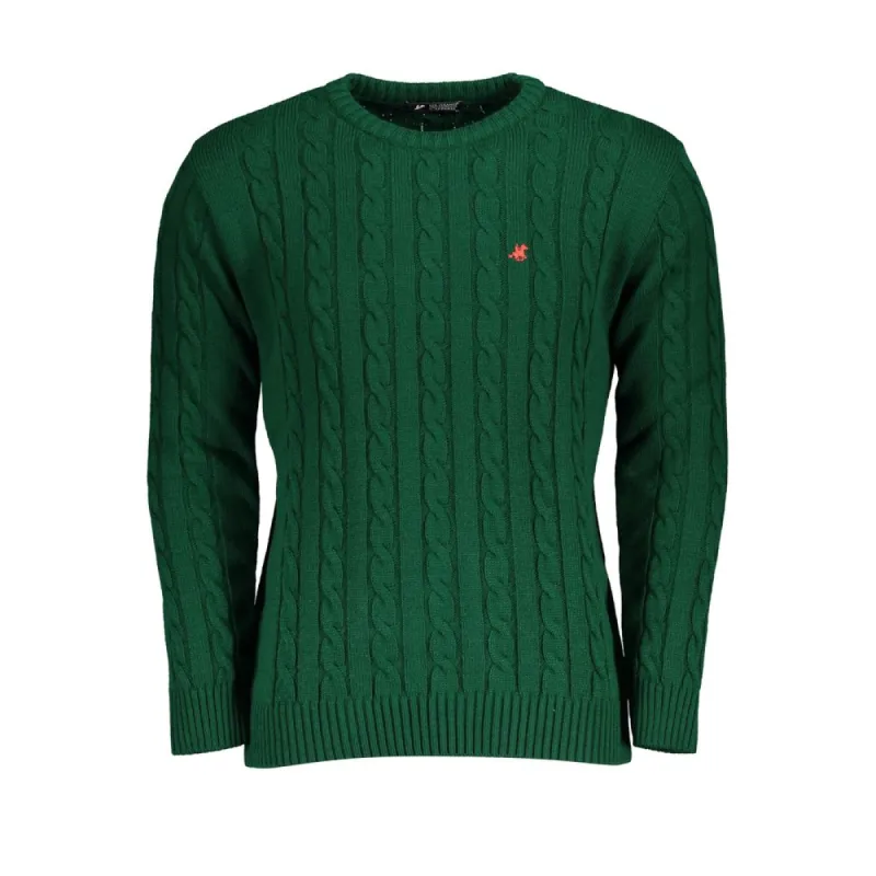Green Fabric Sweater sold by Louxly