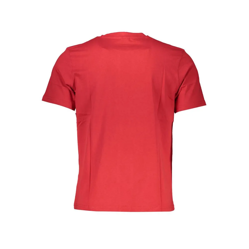 Red Cotton T-Shirt sold by Louxly product image thumbnail 2