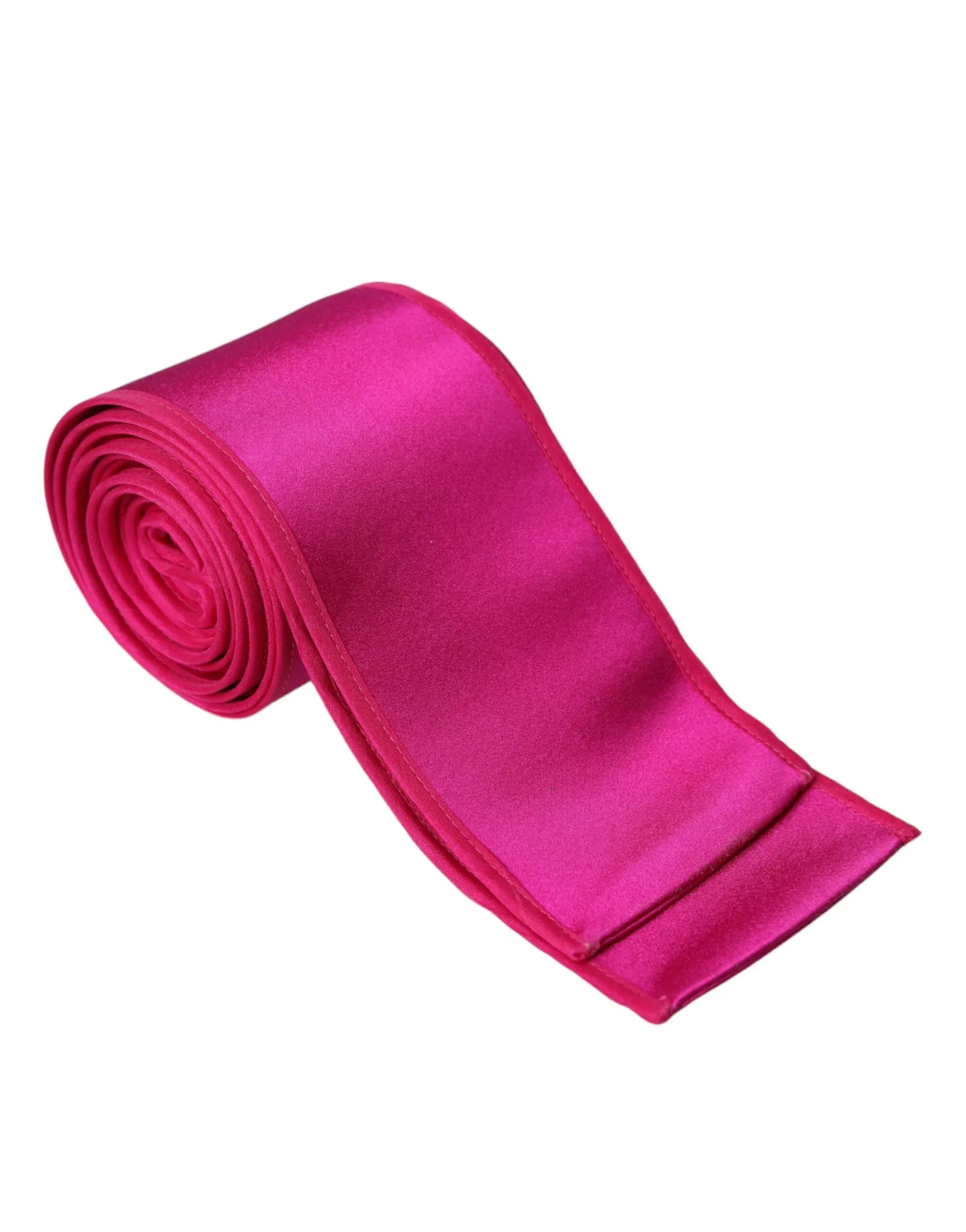 Fuchsia Pink Silk Waist Women Belt sold by Louxly product image thumbnail 3