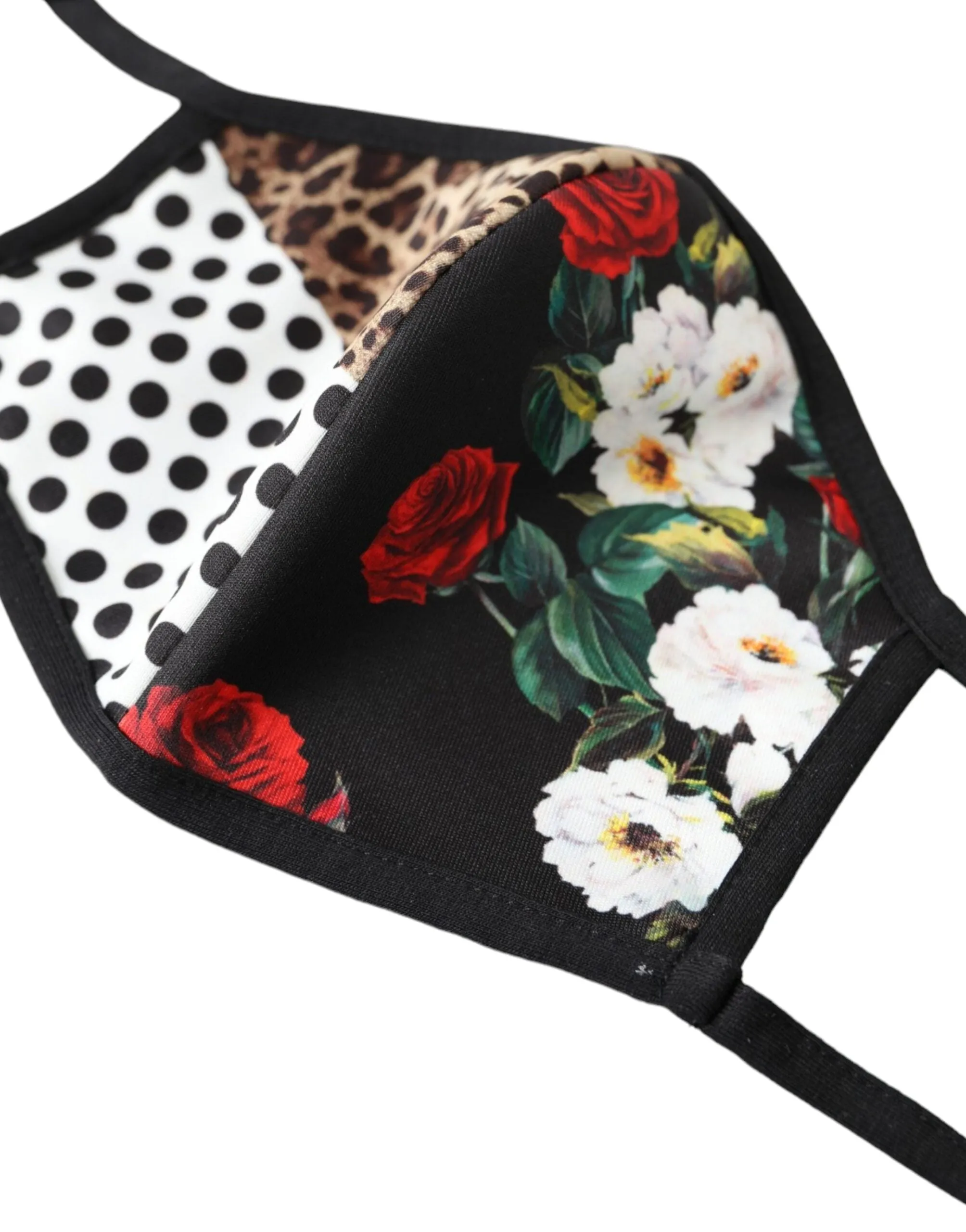 Multicolor Leopard Floral Elastic Ear Strap Face Mask sold by Louxly product image thumbnail 2