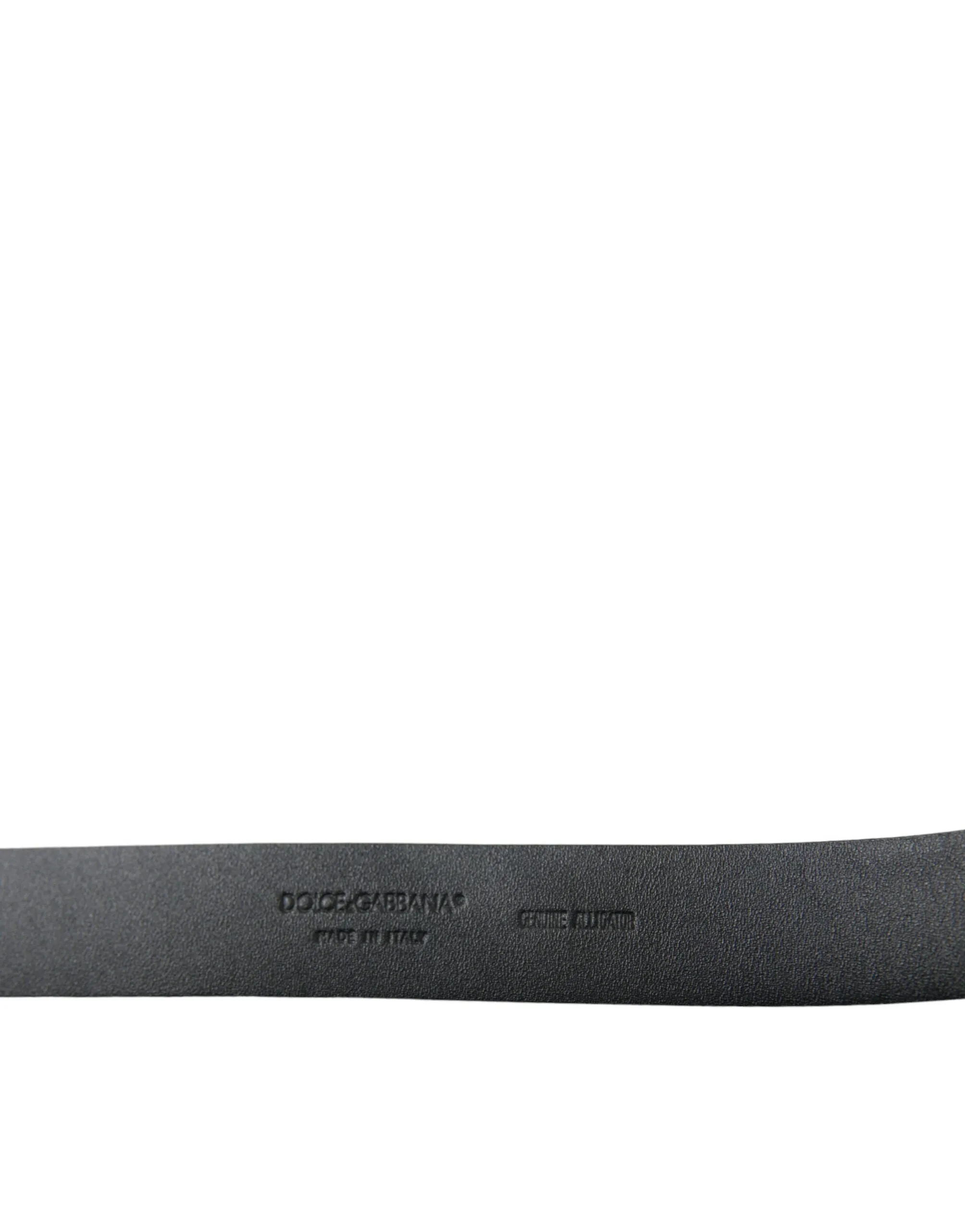 Elegant Alligator Leather Belt in Black sold by Louxly product image thumbnail 4