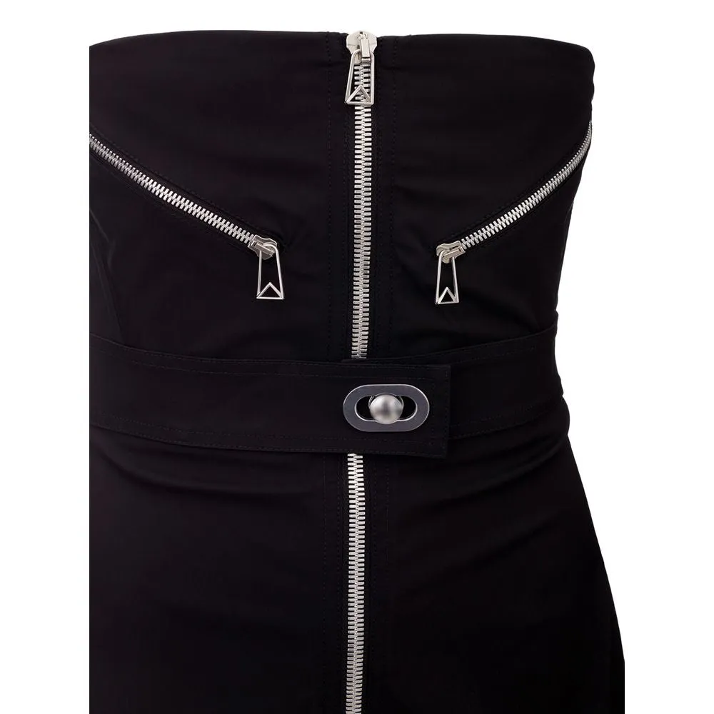 Elegant Black Polyamide Dress sold by Louxly product image thumbnail 2