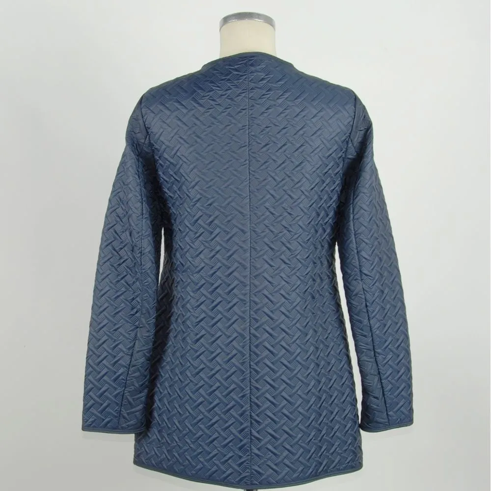 Blue Polyester Women Jacket sold by Louxly product image thumbnail 2