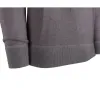 Elegant Gray Cashmere Crew Neck Sweater sold by Louxly