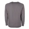Elegant Gray Cashmere Crew Neck Sweater sold by Louxly