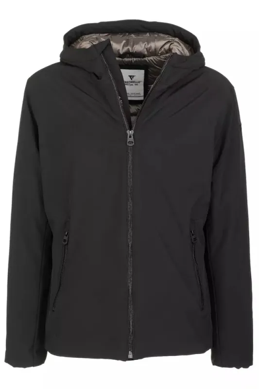 Sleek Hooded Men's Technical Jacket sold by Louxly