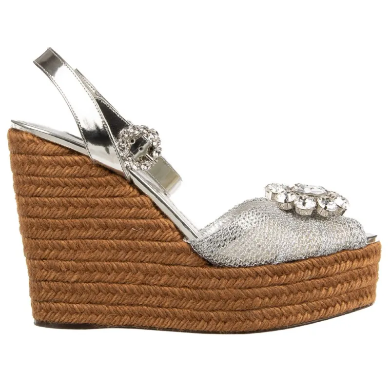 Gray Polyester Sandal sold by Louxly