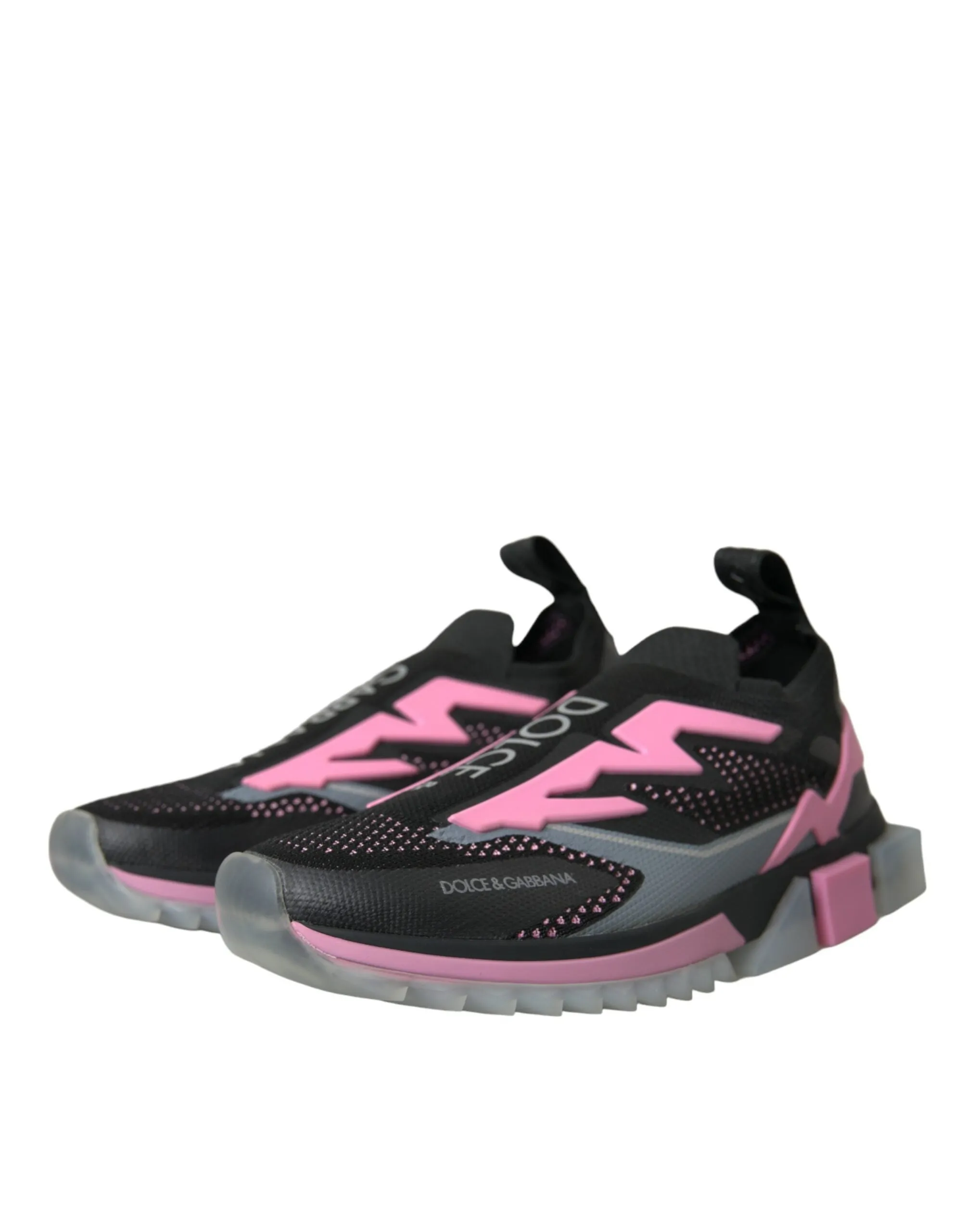 Black Pink Slip On Sorrento Sneakers Shoes sold by Louxly product image thumbnail 3