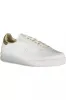 White Leather Women Sneaker sold by Louxly