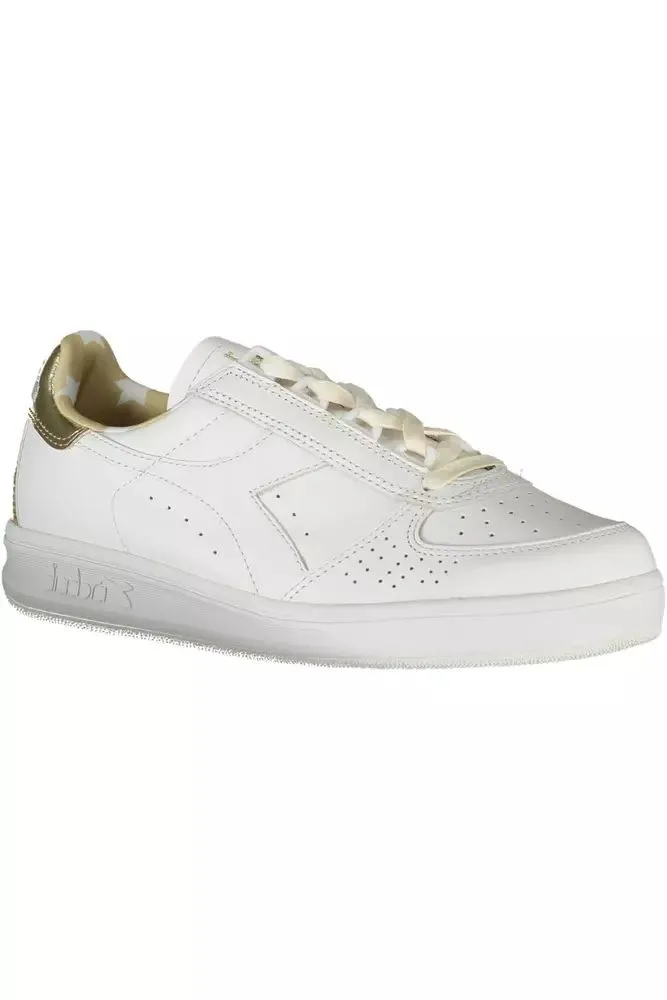 White Leather Women Sneaker sold by Louxly product image thumbnail 2