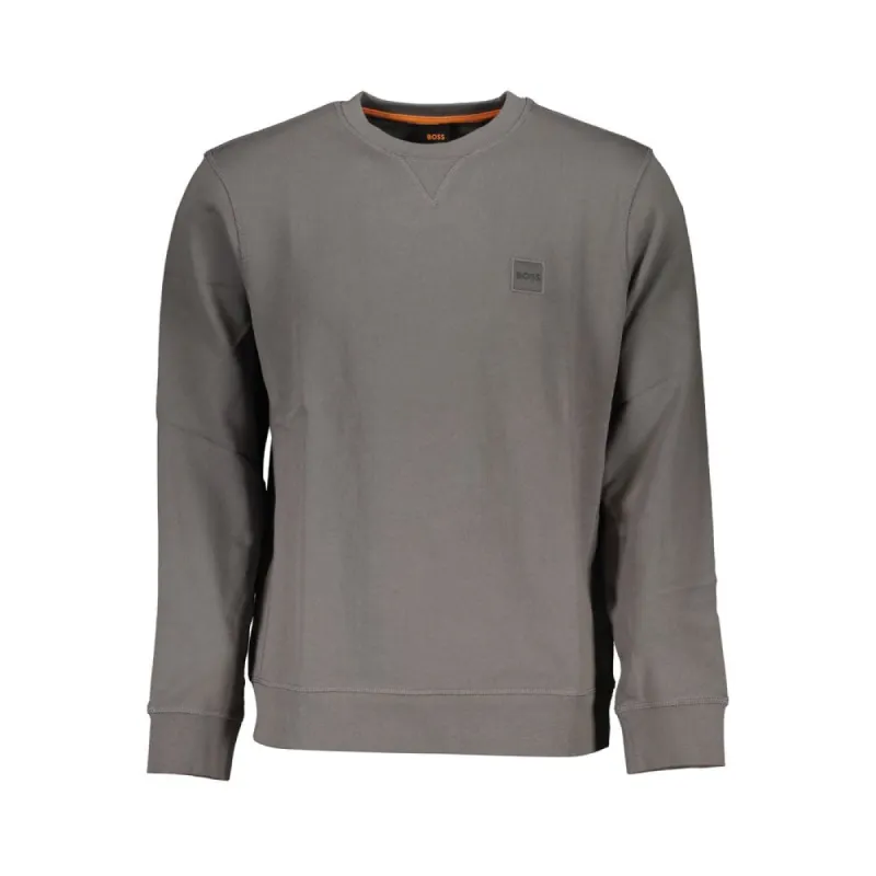 Gray Cotton Sweater sold by Louxly