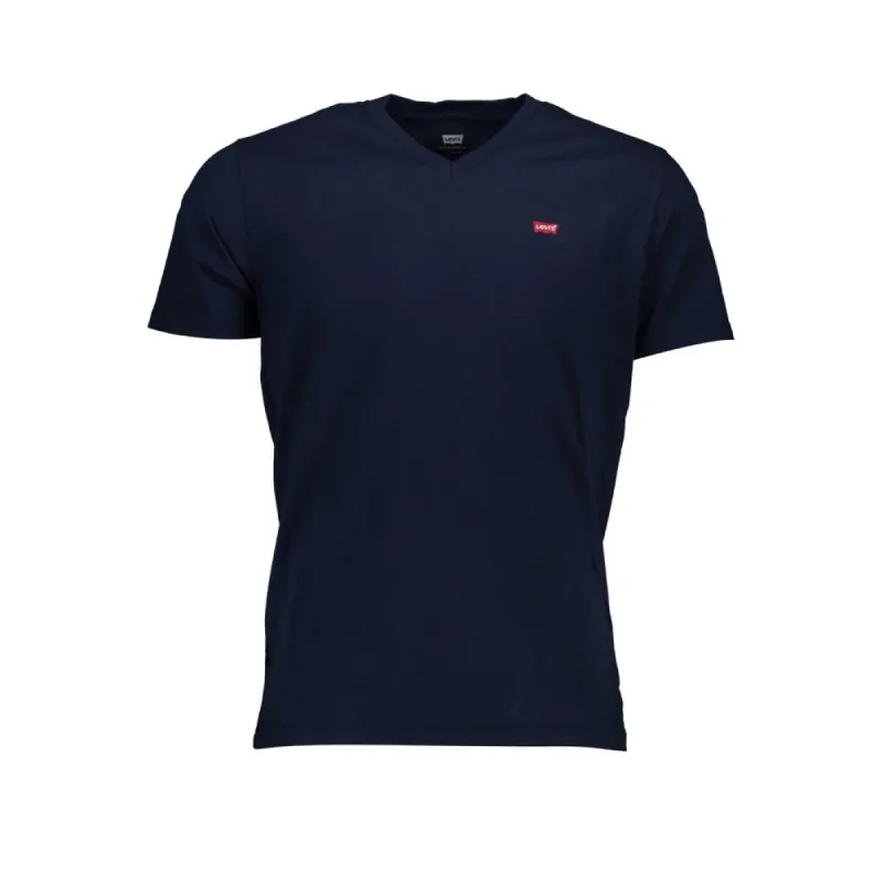 Blue Cotton Men T-Shirt sold by Louxly