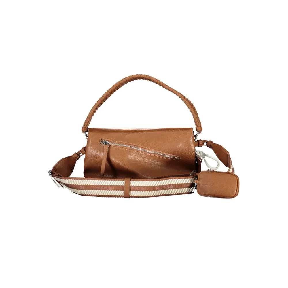 Brown Polyethylene Handbag sold by Louxly product image thumbnail 2