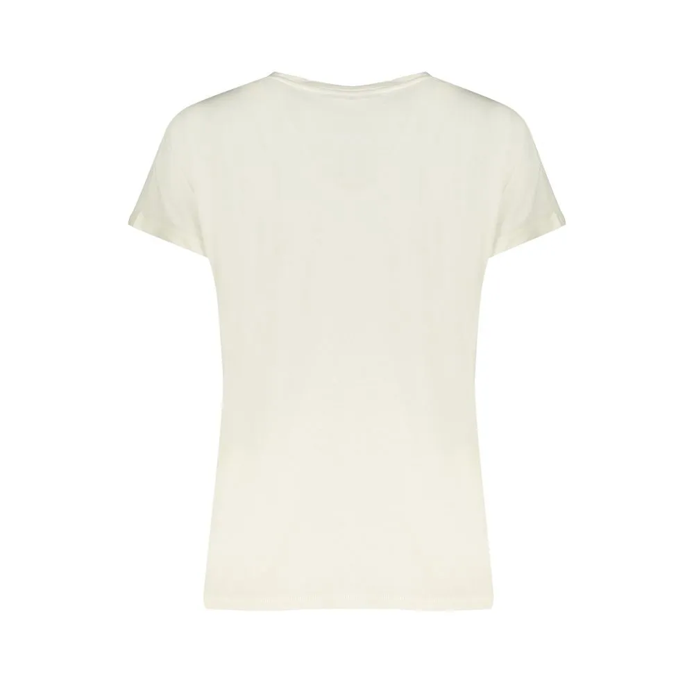 White Cotton Tops & T-Shirt sold by Louxly product image thumbnail 2
