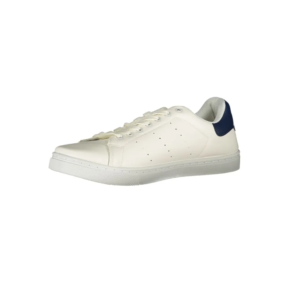 White Polyester Sneaker sold by Louxly product image thumbnail 3