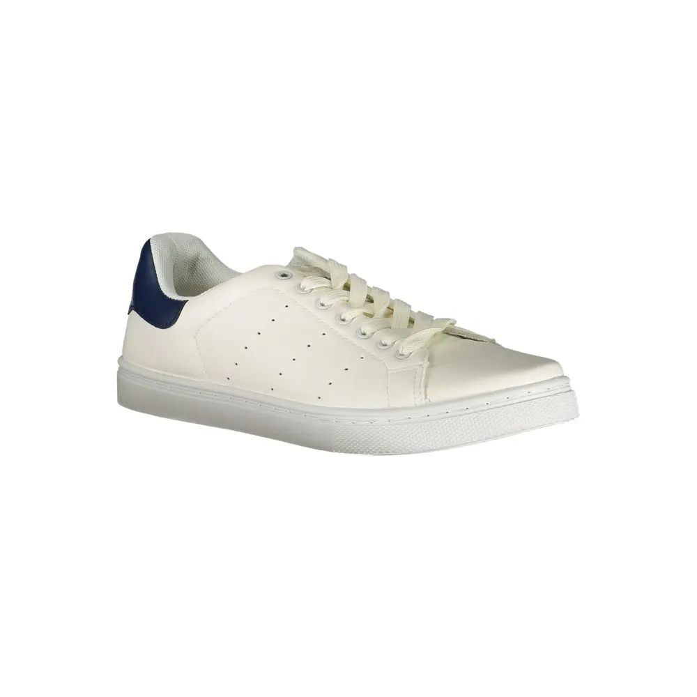 White Polyester Sneaker sold by Louxly product image thumbnail 2