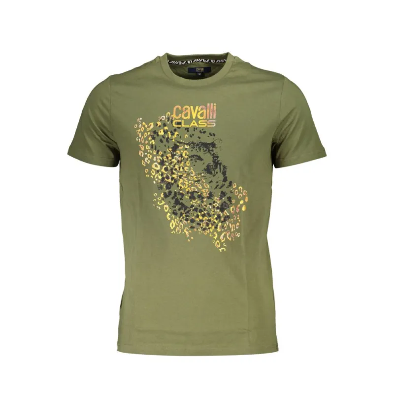 Green Cotton T-Shirt sold by Louxly