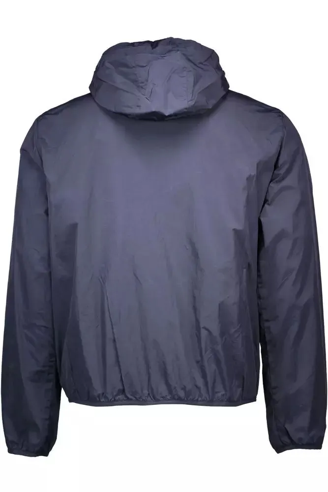 Blue Nylon Men Jacket sold by Louxly product image thumbnail 2