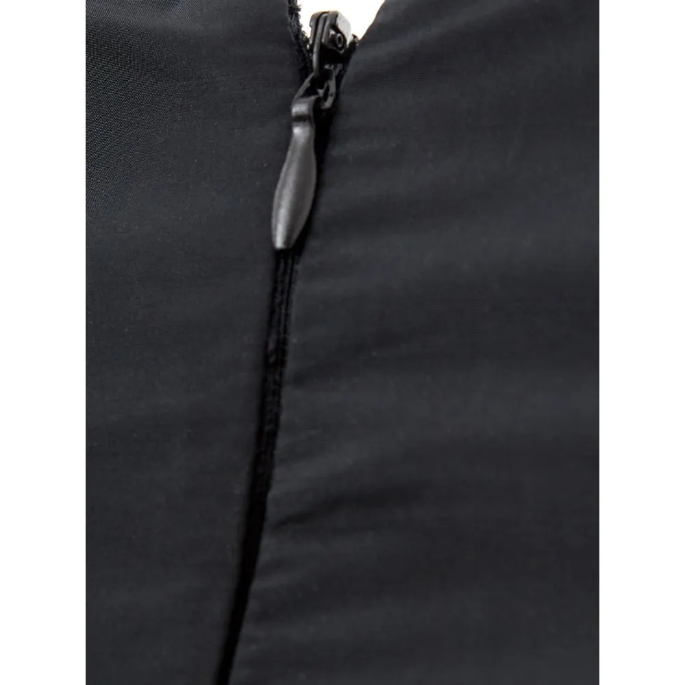 Elegant Black Polyester Dress sold by Louxly product image thumbnail 3