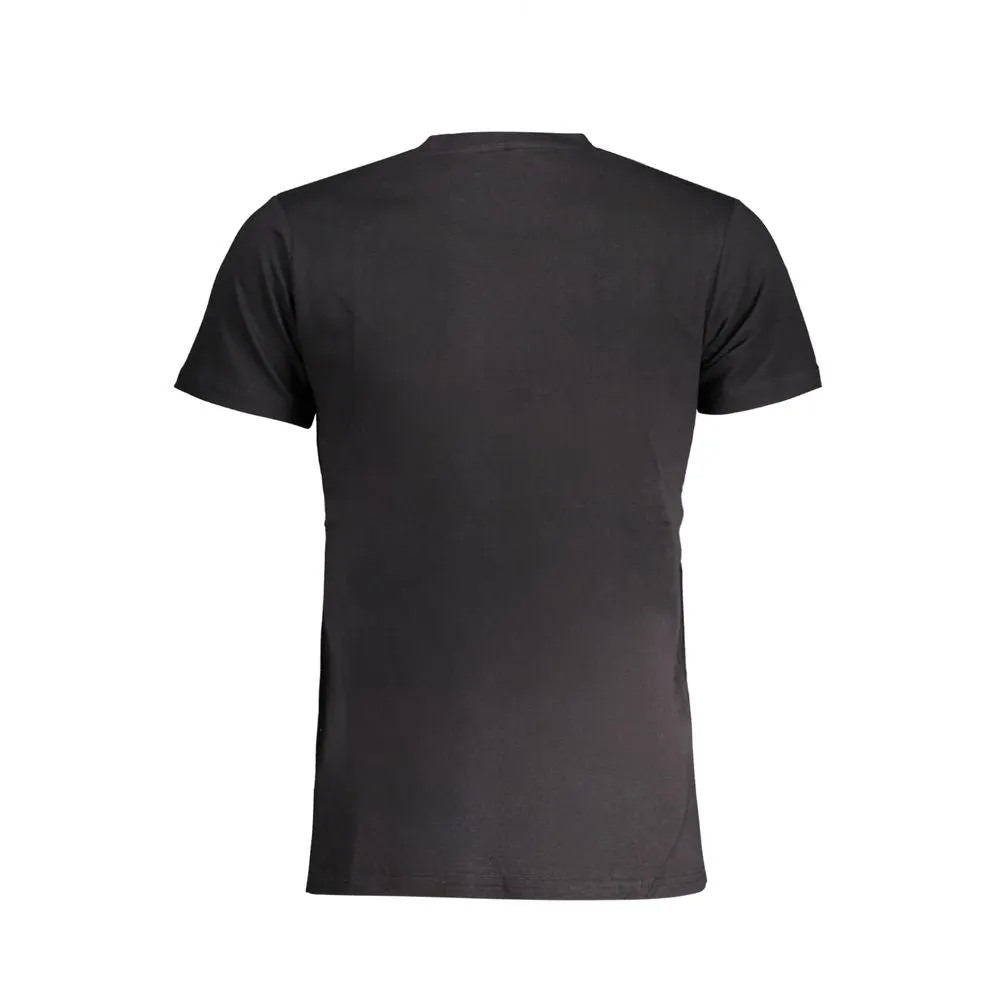 Black Cotton T-Shirt sold by Louxly product image thumbnail 2