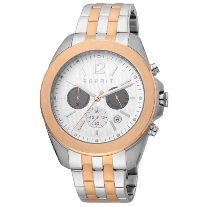Silver Men Watch made by Esprit