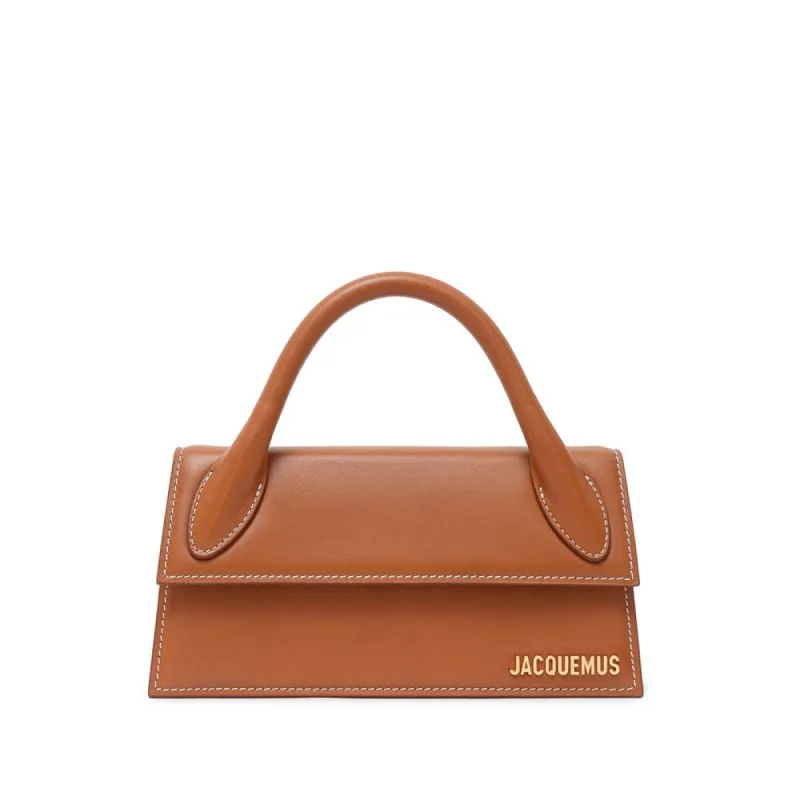 Brown Leather Handbag sold by Louxly