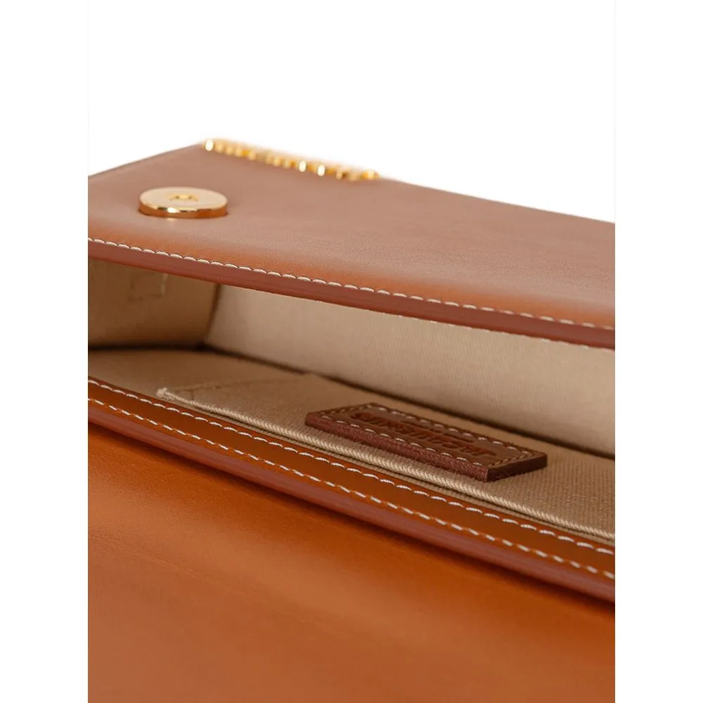 Brown Leather Handbag sold by Louxly product image thumbnail 5