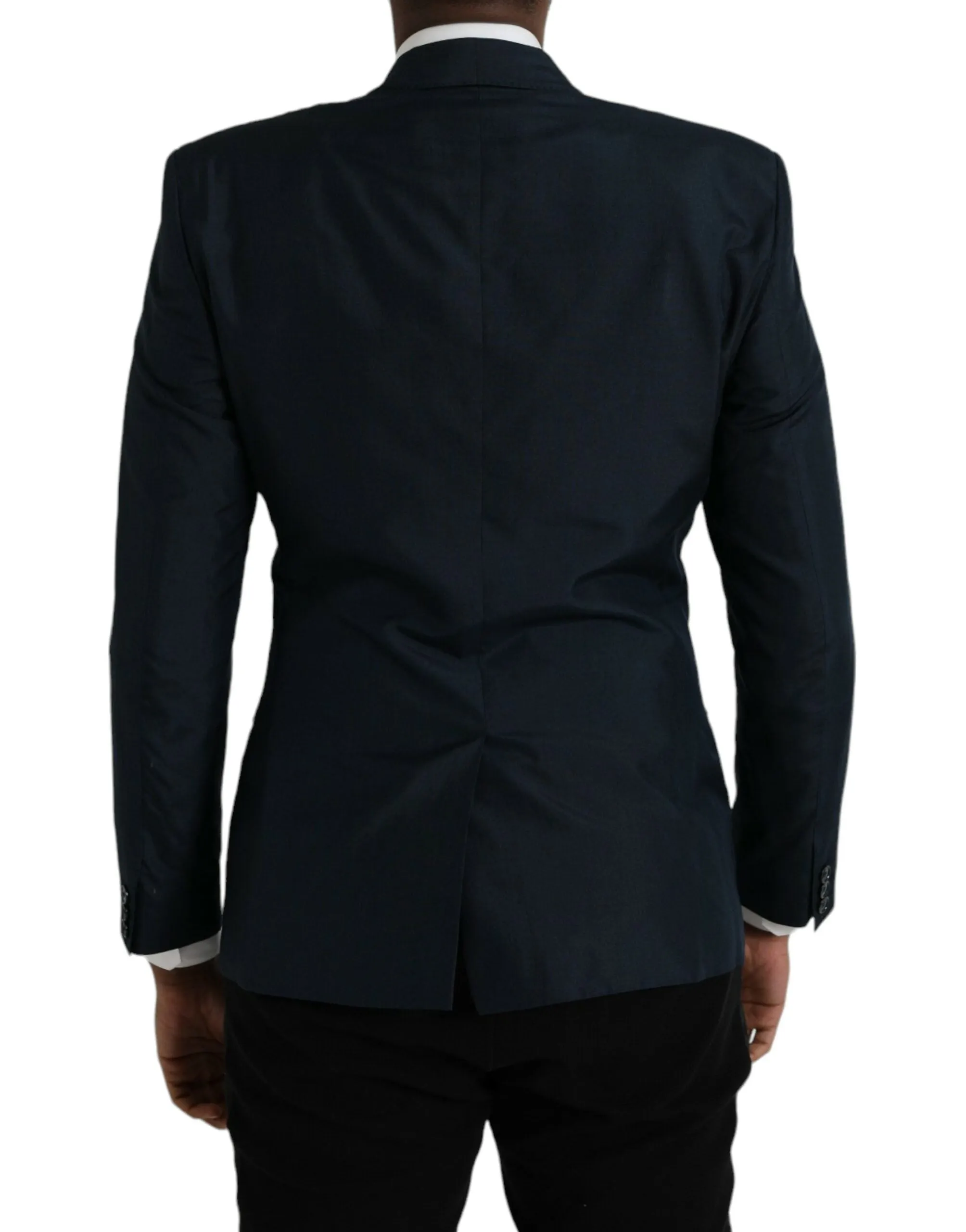 Blue GOLD Notch Single Breasted Coat Blazer sold by Louxly product image thumbnail 3