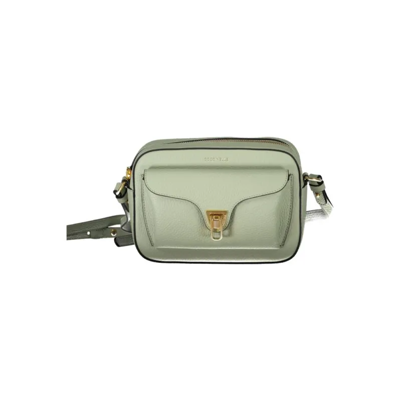 Green Leather Handbag sold by Louxly