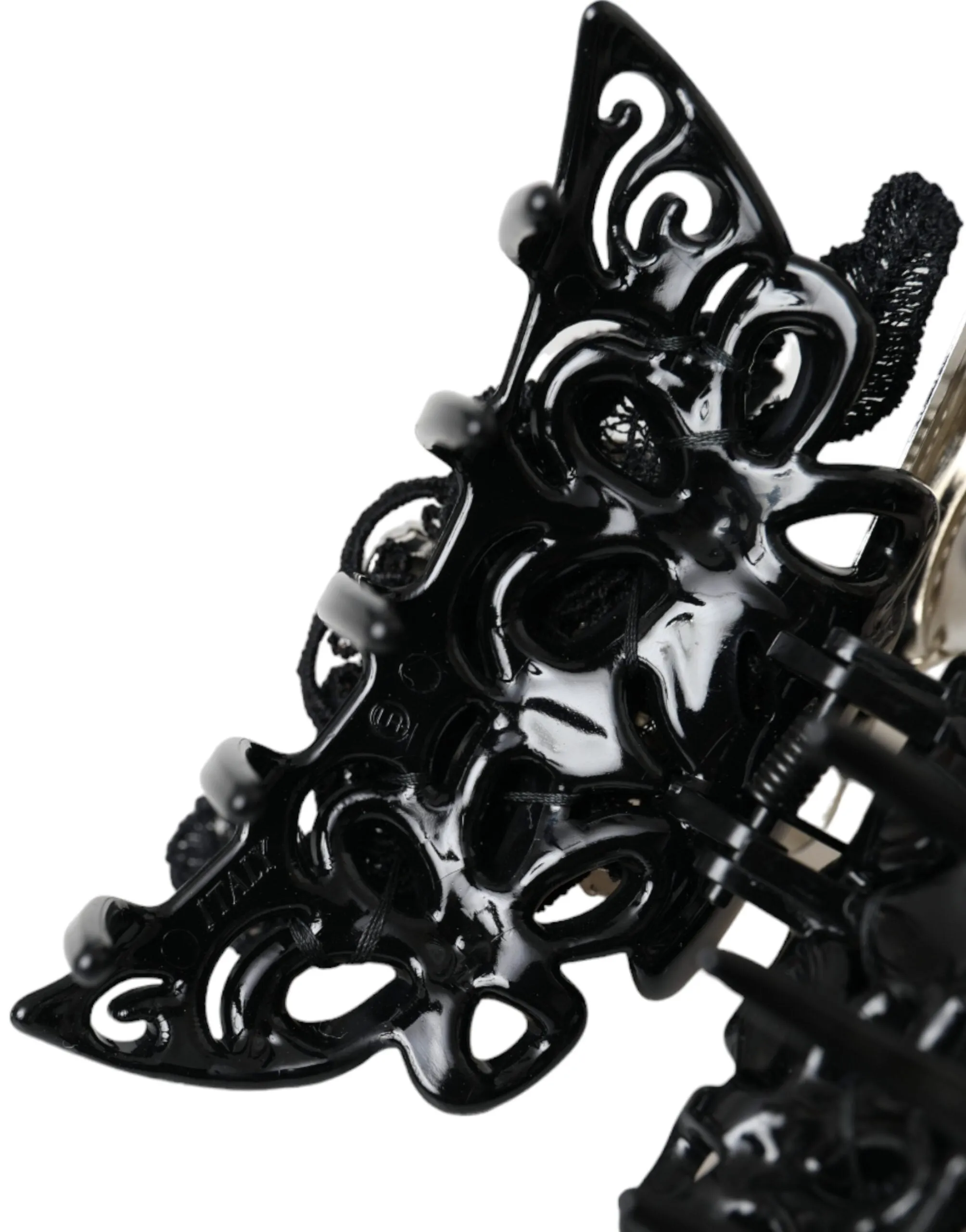 Black Plastic Crystal Jewelry Brooch Hair Pin sold by Louxly product image thumbnail 4