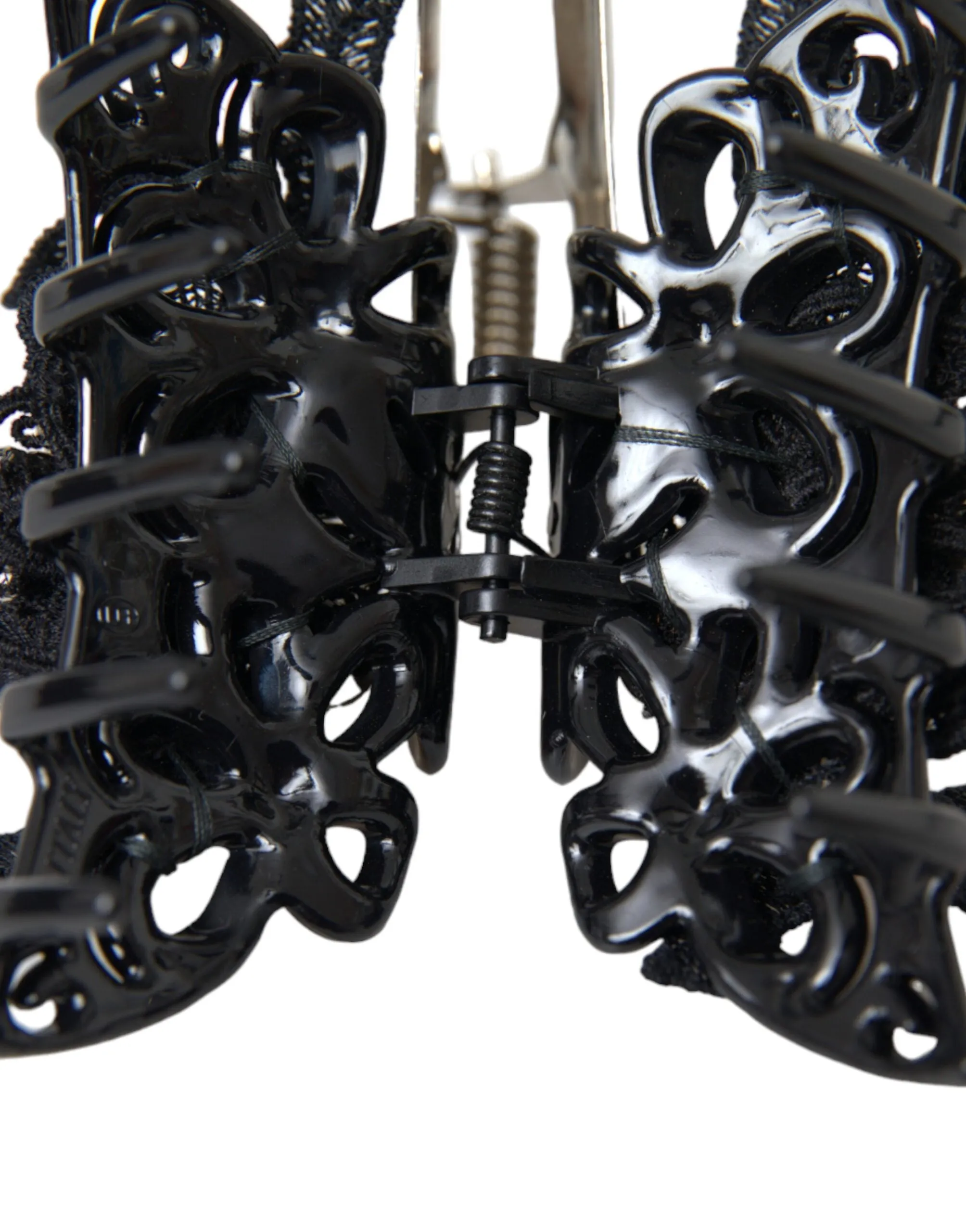 Black Plastic Crystal Jewelry Brooch Hair Pin sold by Louxly product image thumbnail 5